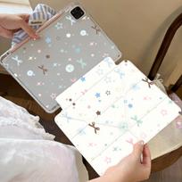 Y Fold Tablet Case For iPad 4/5th 10.9 SamsungS9 S10 Plus 12.4 iPad 11th 2025 iPad10.2 7/8/9th Huawei 11 2021-2023 SamsungS7 11 iPad Mini4 (7.9inch)