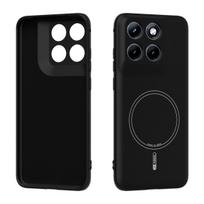 For Motorola MOTO Edge 70 Fusion Plus Phone Case Magnetic Skin-Feeling Liquid Silicone Cover For MOTO Edge 70 Fusion G77 G67 Motorola Edge 70 Fusion juoda