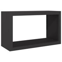 vidaXL Stovas malkoms, juodos spalvos, 100x40x60cm, plienas