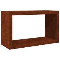 vidaXL malkinė lentyna 100x40x60 cm oro sąlygoms atsparus plienas