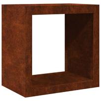 vidaXL Malkų lentyna 60x40x60 cm oro sąlygoms atsparus plienas