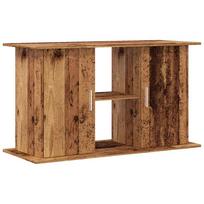 vidaXL Akvariumo stovas, medienos, 101x41x58cm, apdirbta mediena