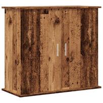vidaXL Akvariumo stovas, medienos, 81x36x73cm, apdirbta mediena