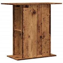 vidaXL Akvariumo stovas, senos medienos, 36x75x72,5 cm, inžinerinė mediena