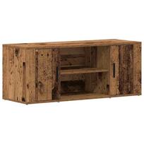 vidaXL Televizoriaus spintelė 100 x 35 x 40 cm Sena mediena