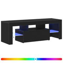vidaXL Televizoriaus spintelė 120 x 35 x 40 cm Juodas ąžuolas