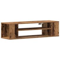 vidaXL Televizoriaus spintelė 100 x 30 x 26,5 cm Sena mediena