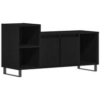 vidaXL TV spintelių komplektas 100 x 35 x 55 cm Juodas ąžuolas