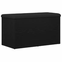 vidaXL Laikymo suolas Juodas ąžuolas 82 x 42 x 45 cm Apdirbta mediena