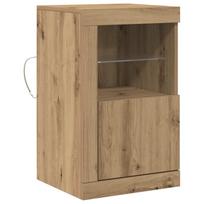 vidaXL LED Bufetas 41 x 37 x 67 cm Apdirbta mediena Amatininkų ąžuolas