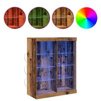 vidaXL LED Bufetas Sendintos medienos 81 x 37 x 100 cm
