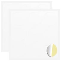 vidaXL Lipdukas 2 vnt. Balta Ø 20 x 0,5 mm Popierius