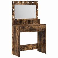 vidaXL Makiažo stalas Rūkyta ąžuolas 75,5 x 41 x 135 cm