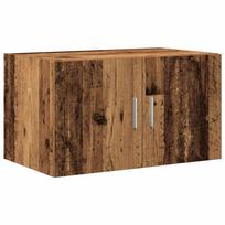 vidaXL Sieninė spintelė Sena mediena 70 x 42.5 x 40 cm