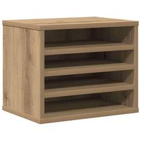 vidaXL Darbo stalo organizatorius Amatininkų ąžuolas 36 x 26 x 29,5 cm