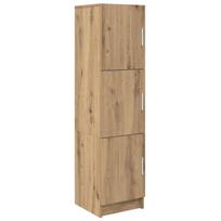 vidaXL Aukštas spintelė Amatininkų ąžuolas 31.5 x 32 x 122.5 cm