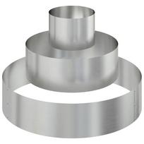 vidaXL Sodo vazonas Sidabro 90 x 90 x 20 cm Cinkuota plienas