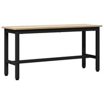 vidaXL Valgomojo suolas Sonoma ąžuolas 100 x 32,5 x 48,5 cm