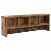 vidaXL Prikabinamas paltas Sieninis Senas medis 75 x 16 x 26 cm