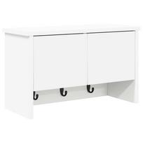 vidaXL Prikabinamas paltas Sieninis Balta 50 x 20 x 30 cm