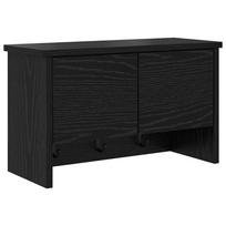 vidaXL Prikabinamas paltas Sieninis Juodas ąžuolas 50 x 20 x 30 cm