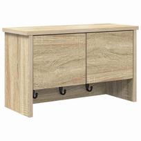 vidaXL Prikabinamas paltas Sieninis Sonoma ąžuolas 50 x 20 x 30 cm