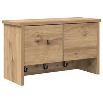 vidaXL Prikabinamas paltas Sieninis Amatininkų ąžuolas 50 x 20 x 30 cm