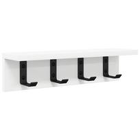 vidaXL Prikabinamas paltas Sieninis Balta 40 x 10,5 x 10,5 cm