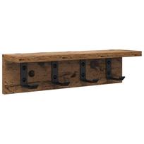 vidaXL Prikabinamas paltas Sieninis Senas medis 40 x 10,5 x 10,5 cm