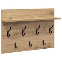 vidaXL Prikabinamas paltas Sieninis Amatininkų ąžuolas 60 x 40 x 12 cm