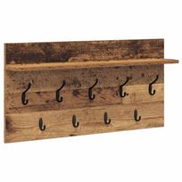 vidaXL Prikabinamas paltas Sieninis Senas medis 80 x 40 x 12 cm