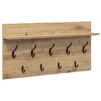 vidaXL Prikabinamas paltas Sieninis Amatininkų ąžuolas 80 x 40 x 12 cm