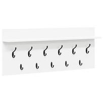 vidaXL Prikabinamas paltas Sieninis Balta 100 x 40 x 12 cm