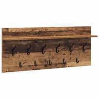 vidaXL Prikabinamas paltas Sieninis Senas medis 100 x 40 x 12 cm