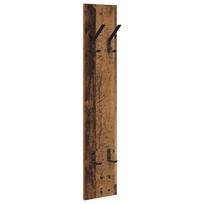 vidaXL Prikabinamas paltas Sieninis Senas medis 20 x 1,5 x 100 cm