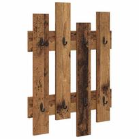 vidaXL Prikabinamas paltas Sieninis Senas medis 60 x 3 x 82 cm