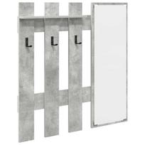 vidaXL Prikabinamas paltas Sieninis Betono pilka 100 x 10 x 100 cm