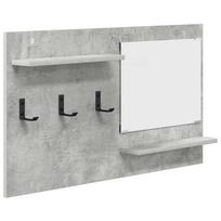vidaXL Prikabinamas paltas Sieninis Betono pilka 90 x 10 x 50 cm
