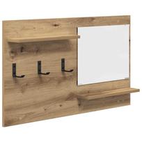 vidaXL Prikabinamas paltas Sieninis Amatininkų ąžuolas 90 x 10 x 50 cm