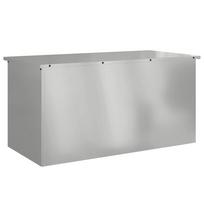 vidaXL Sodo saugojimo pagalvių dėžė Galvanizuotas plienas 220 L