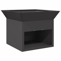 vidaXL Laužavietė Juoda 50 x 50 x 40 cm Plienas