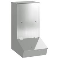 vidaXL Kiaulių šėrykla Sidabro 55 x 38 x 76 cm 20 kg Cinkuota plienas