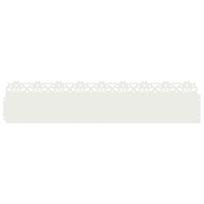 vidaXL Vejos borteliai 20 vnt. 103 x 0,05 x 22 cm Plienas Balta