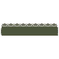 vidaXL Vejos borteliai 20 vnt. 103 x 0,05 x 22 cm Plienas