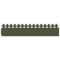 vidaXL Vejos borteliai 30 vnt. 103 x 0,05 x 22 cm Plienas