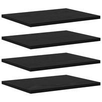 vidaXL Knygų lentyna 3 aukštų 4 vnt. 40 x 30 x 1,5 cm Apdirbta mediena