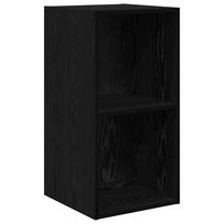 vidaXL TV spintelių komplektas 37 x 37 x 72 cm Juodas ąžuolas