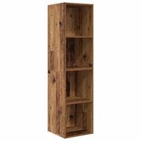 vidaXL TV spintelių komplektas 37 x 37 x 142,5 cm Senovinis medis