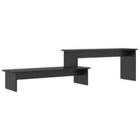vidaXL TV spintelių komplektas 180,5 x 30 x 43 cm Juodas ąžuolas