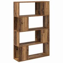 vidaXL TV spintelių komplektas 80 x 24 x 125 cm Ruda Apdirbta mediena